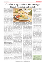 Einmal Frankfurt und zurück